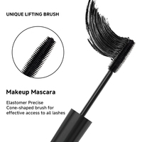 Mascara 4d imperméable à l'eau mascara de maquillage en gros allongeant la fibre mascara d'extension de cils de marque privée