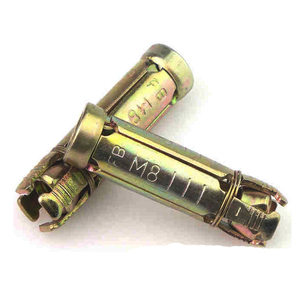 En acier au carbone Nickel Chromate Plaqué Manches Ancrage De Fixation Boulons avec Eye L J <span class=keywords><strong>Crochet</strong></span> Type Boulon à Tête <span class=keywords><strong>Pour</strong></span> <span class=keywords><strong>Mur</strong></span> En Béton - Product Image 5