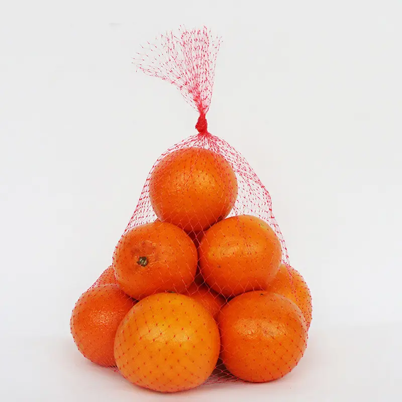 HDPE PP Gemüse Obst Ei Verpackung Net Mesh Bag Mini Kleine Zwiebel Kartoffel Ingwer Knoblauch Mesh Bag für Orangen