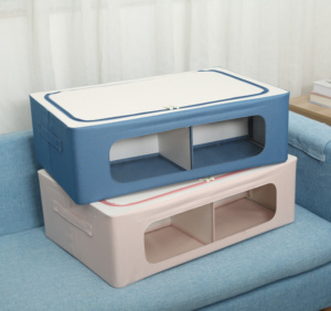 Bền Dây Kéo Cube Lưu Trữ Tổ Chức Với Kim Loại Khung Lưu Trữ Tổ Chức Với Quần Áo - Product Image 4