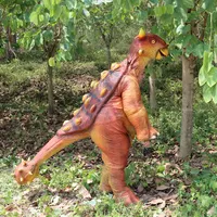 Versteckte Beine Leicht gewicht Adult Walking Latex Dinosaurier Kostüm für die Bühnenshow