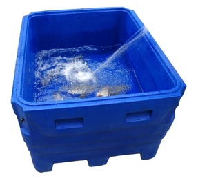 fish tub and fish frozen storage bin fish transport container