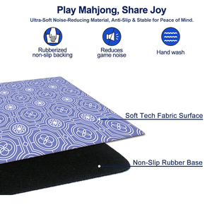 Tapis de jeu multi-jeux pliable automatique moderne, couleur personnalisée, Mahjong, <span class=keywords><strong>Poker</strong></span>, antidérapant, résistant à l'eau, sans plis, pour 4 joueurs, voyage - Product Image 4