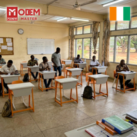 MINYI BAND Côte d'Ivoire : Personnalisation de bureaux scolaires pour table d'étude technique et ensemble chaise de bureau étudiant