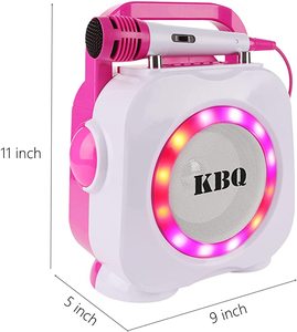 Máquina de karaoke para niños, altavoz con dos micrófonos dobles, RJPS150, <span class=keywords><strong>ROCK</strong></span> <span class=keywords><strong>JAM</strong></span> - Product Image 6