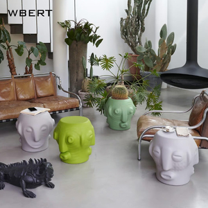 Wbert hiện đại Ý phim hoạt hình gỗ phân cho phòng khách ăn nhà văn phòng hoặc khách sạn lẻ hình bên góc bảng - Product Image 4