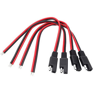 汽车摩托车SAE连接器延长电缆2针快速断开插头 - Product Image 1