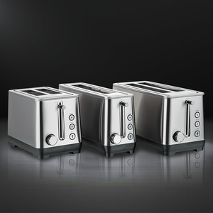 Wholesale Custom Household 220v Metal Adjustable Automatic Pop up Electric <strong>Single</strong> Slot 2 <strong>Slice</strong> Bread <strong>Toaster</strong> - Product Image 3