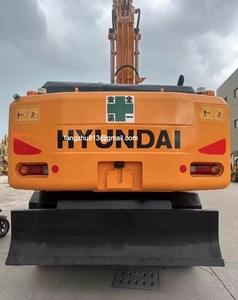 Excavatrice sur pneus Hyundai210W-7 d'occasion, fabriquée en Corée, équipement de construction d'occasion Hyundai210W-7 - Product Image 5