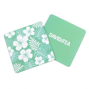 <b>Personalised</b> Custom Printing Logo Eco-Friendly Sustainable Square Coffee Tea <b>Beer</b> Waterproofing Slate Paper Coasters - Product Image 1