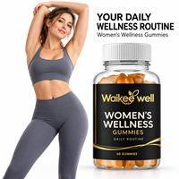 Gummies OEM sous Marque Privée pour l'Augmentation des Hanches, Supplément Naturel d'Extrait de Racine de Maca pour l'Amélioration des Fesses, Amplificateur de Fessiers pour Femmes