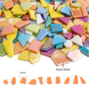 Tái chế kính màu số lượng lớn không thường xuyên nghệ thuật và hàng thủ công DIY Glass <span class=keywords><strong>Mosaic</strong></span> <span class=keywords><strong>tile</strong></span> - Product Image 4