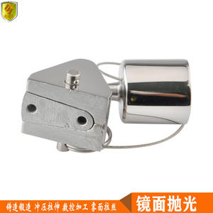 Tapa Giratoria de Acero Inoxidable de 22 mm con Rodamiento Deslizante para Asiento de Cubierta de Barco, Parasol, Accesorios Marinos, Accesorio para Yate - Product Image 2