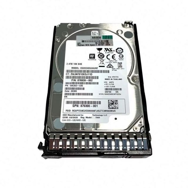 HDD 881457-B21 2.4TB SAS 12G 10K SFF SC 512e DS