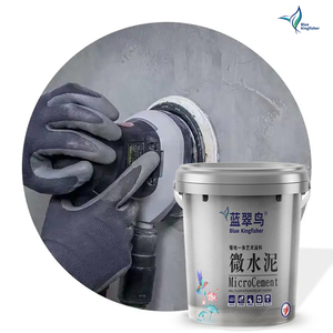 Système Microciment Imperméable et Respirant Blue Kingfisher pour <span class=keywords><strong>Mur</strong></span> de Sous-sol, <span class=keywords><strong>Mur</strong></span> de Parking Souterrain et <span class=keywords><strong>Mur</strong></span> de Métro - Product Image 3