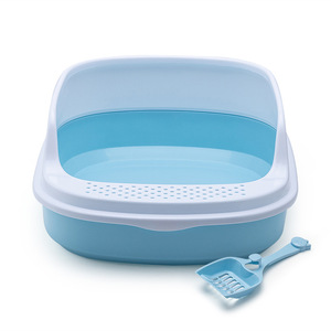 Bac à litière en plastique pour chat, vente en gros - Product Image 2