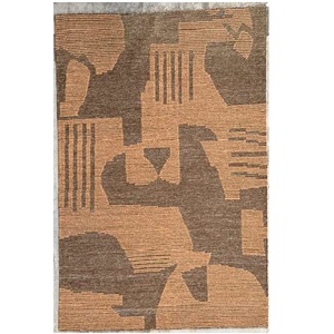 Tapis marocain de luxe fait main en laine, noué à la main, jacquard, style berbère, pour maisons modernes, hôtels, commerces - Product Image 1