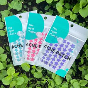 Patch anti-acné hydrocolloïde en forme d'étoile OEM/ODM, sac bleu portable de qualité supérieure, commande en gros, marque privée, beauté à base de plantes - Product Image 2