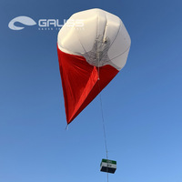 Globo de Vigilancia de Grado Industrial de 3.9M, Resistencia al Viento de Grado 3, Aerostato de Monitoreo para Necesidades de Seguridad Versátiles