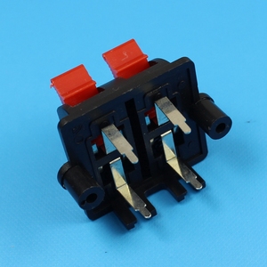 WP-051 màu đỏ và màu đen đẩy loại thiết bị đầu cuối kết nối cho loa Loa thiết bị đầu cuối - Product Image 5