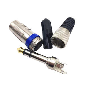 Conectores de Audio de níquel tipo soldadura de grado profesional de nuevo diseño, enchufes de Audio de soldadura de alambre para Cables de Audio de soldadura DIY - Product Image 6