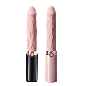 Elegante weibliche AV-Stick Flirt <span class=keywords><strong>Massage</strong></span> Vibrator Dildo Premium Lippenstift Simulation Mastur bator Premium Qualität Vibratoren - Product Image 1
