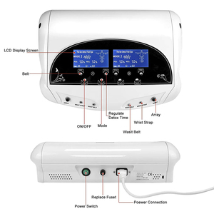 Appareil Professionnel Double de Détoxification par Bain de Pieds Ionique, Système de Détox Ionique Spa Nettoyant pour Bain de Pieds - Product Image 4