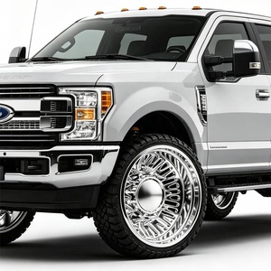 Jantes forgées DRW pour Silverado 2500 3500 4500 5500 HD, jantes doubles 20 22 24 26 pouces à rebord profond pour camions de transport F150 F250 F350 F450 F550 - Product Image 6