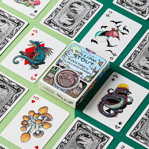 Chất lượng cao tùy chỉnh logo in quảng cáo hộp Poker cổ điển được thiết kế cho giấy Quảng Cáo chơi thẻ trò chơi sử dụng - Product Image 1