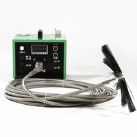 Machines de nettoyage de conduits d'air haute performance à arbre flexible de 750 W, fournie directement par l'usine, avec une portée de nettoyage de 50 à 800 mm