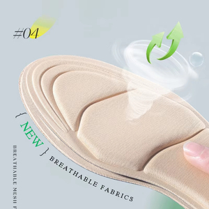 Semelles en mousse à mémoire de forme pour femmes, chaussures à talons hauts, antidérapantes, confortables, respirantes, protection du talon, coussinets de massage pour chaussures - Product Image 2