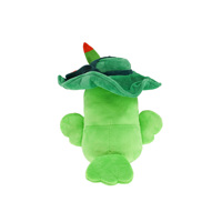 Peluche personnalisée en forme d'oiseau vert, OEM ODM, jouet en peluche doux, coussin en peluche, peluche personnalisée avec logo, personnalisation du design