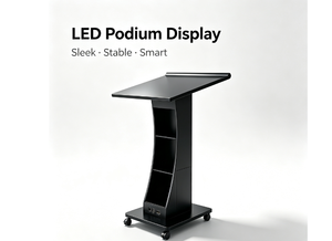 แท่นบรรยายดิจิตอล LED P2 P1.86 จอแสดงผลโฆษณาในร่มพร้อมภาพเคลื่อนไหวสำหรับการประชุม โบสถ์ ห้องประชุม และห้างสรรพสินค้า - Product Image 2