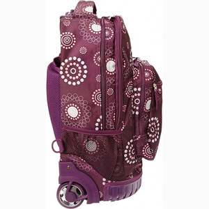 Free Sample Rolling Backpack <b>Water</b> Resistant Wheeled Laptop Backpack <b>Carry</b> on Luggage Business Bag - Product Image 5
