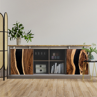 Oem Odm Mini porte coulissante rurale quincaillerie porte coulissante en fer forgé armoire à chaussures rangement Rack