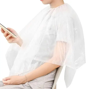 Lot d'accessoires de coiffure jetables imperméables et anti-salissures : écharpe, châle, tablier, enveloppe de protection pour permanente, multi-usages - Product Image 6