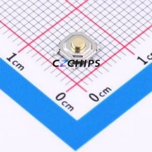 G4B201412 Tactile Switch SMD-4P,5.2x5.2mm Switch Single Pole Single Throw Round Button 1N 5.2mm - Product Image 1