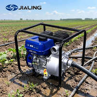 Pompe à eau à moteur essence JIALING pour irrigation agricole, OEM, basse pression, eau propre