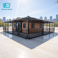 Maison Modulaire Préfabriquée Extensible et Pliable 20FT pour Bureau, Hôtel, Bar