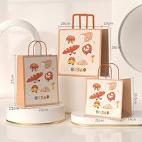 Sac en papier kraft Xiyu pour pâtisseries, desserts, dim sum, emballage pour boulangerie, boulangerie-pâtisserie, boissons