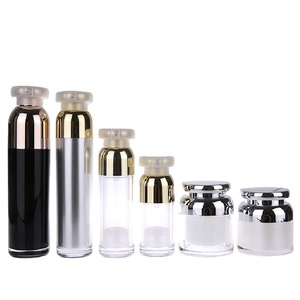 Chai Serum <span class=keywords><strong>Acrylic</strong></span> Không Có Không Khí Màu Trắng Bạc Sang Trọng 15Ml <span class=keywords><strong>30</strong></span> <span class=keywords><strong>Ml</strong></span> 50Ml 100Ml Bộ Lọ Và Lọ <span class=keywords><strong>Acrylic</strong></span> Chăm Sóc Da Mỹ Phẩm - Product Image 2