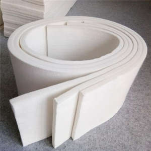 Fábrica Fornecimento 10-20mm Espessura Indústria Branco Poliéster Aço Corte Máquina de Feltro Camadas Tensão Pad - Product Image 4
