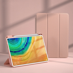 Thrifold-carcasa de TPU suave a prueba de golpes para tableta, funda magnética de silicona para <span class=keywords><strong>Huawei</strong></span> <span class=keywords><strong>MatePad</strong></span> <span class=keywords><strong>11</strong></span> Xiaomi 5 Pro - Product Image 6