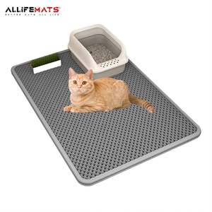 Tapis de litière pour chat de haute qualité avec fond imperméable antidérapant Facile à utiliser Room-Space Living Room Material Eva Surface Mesh Design - Product Image 6