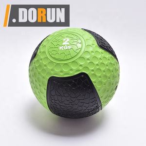 Medizinball aus Gummi 2-12 lbs für Workouts & Übungen, Krafttraining, Cardio, Plyometrie, Langlebigkeit, Umweltfreundlich, DorunFit <span class=keywords><strong>DR</strong></span>-MB003 - Product Image 2