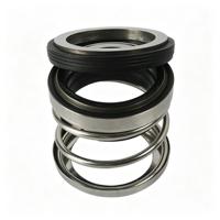 WoDun 108-45 Mechanical Seal 45mm Shaft Water Pump Repair Kit Stainless Steel Single Spring Bellows Seal Suku Cadang Pompa Sentrifugal