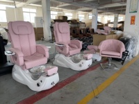 Chaise d'attente de client de manucure de barbier confortable de haute qualité pour le magasin de manucure