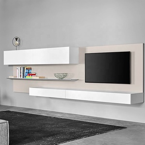 Luxury <span class=keywords><strong>TV</strong></span> Unit แผงติดตั้งและชั้นวาง - Product Image 5