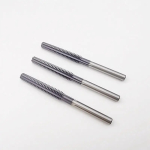 Chất lượng cao HSS M35 <span class=keywords><strong>ticn</strong></span> tráng chủ đề cắt Nut vòi với cong Shank Vòng Shank Nut chủ đề khai thác máy CNC vòi - Product Image 3