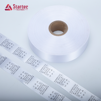 Ruban de transfert thermique lavable pour usine de revêtement, ruban de lavage résistant aux hautes températures pour étiquettes textiles